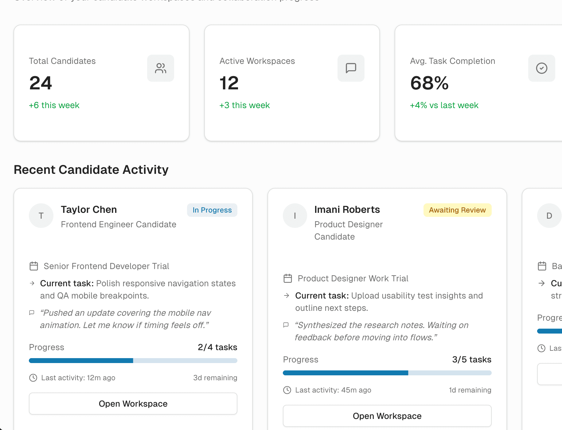 Assess Candidates for Any Task or Role